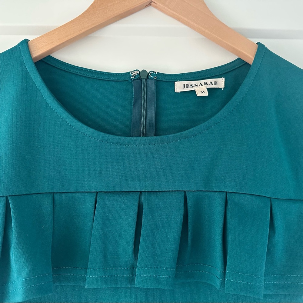 NWOT JessaKae jade green bodycon dress size S/M
